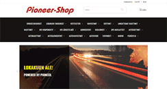 Desktop Screenshot of pioneer-shop.fi