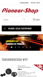 Mobile Screenshot of pioneer-shop.fi